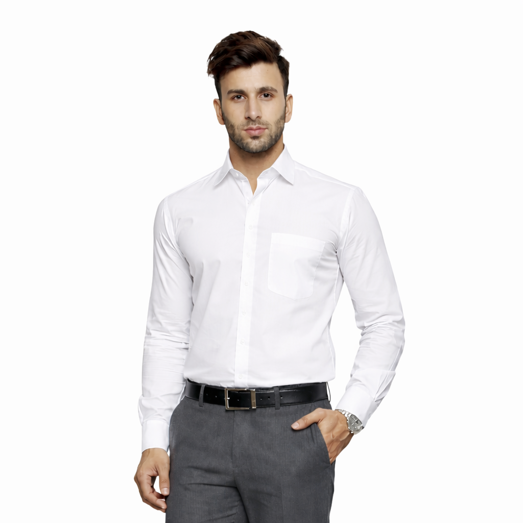 Men’s White Formal Shirt