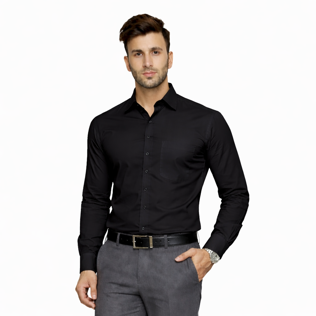 Men’s Classic Black Shirt